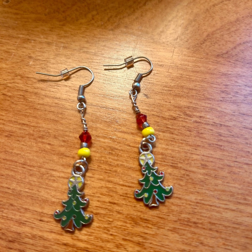 Christmas Tree Earrings
